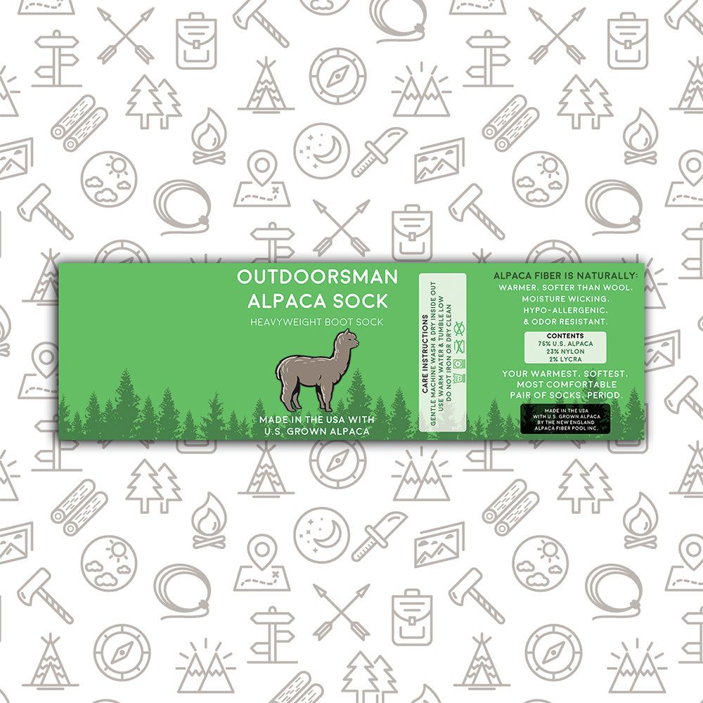 Photo of retail packaging in green