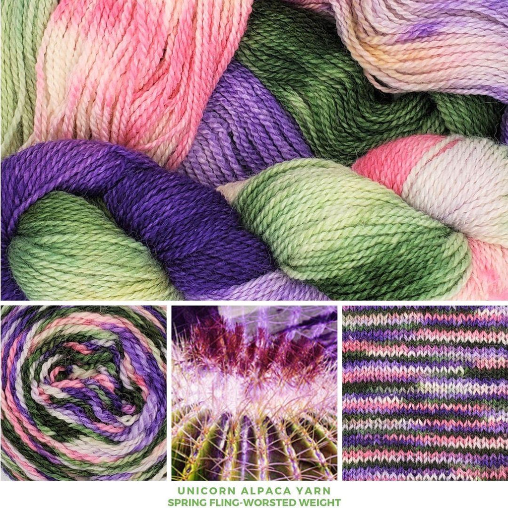 Unicorn Yarn - DK Weight - Mother Earth - 185yds – Hummingbirdacres LLC