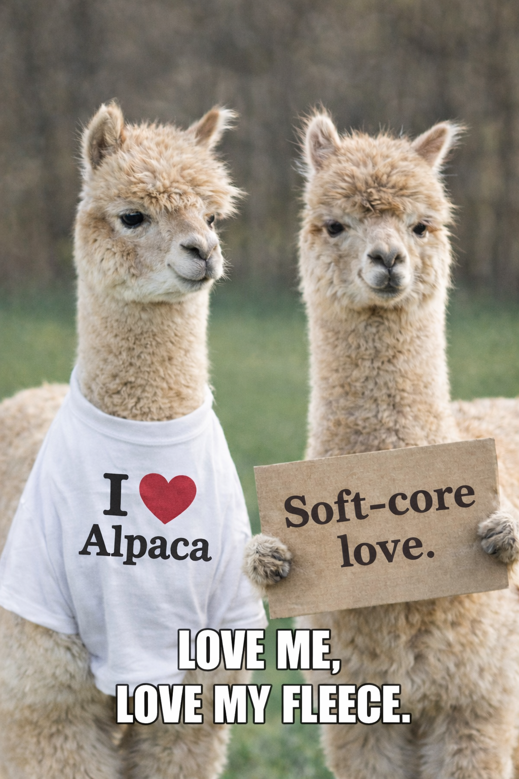Alpaca of the Month February 2026 - Love Me, Love My Fleece