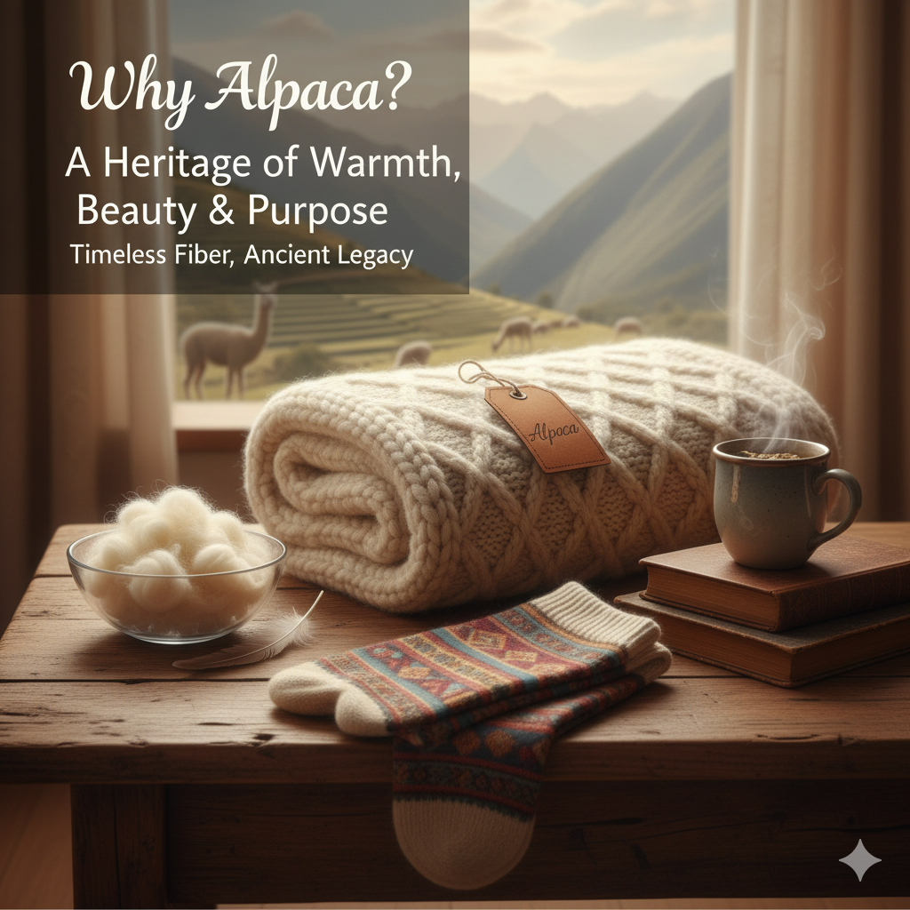 Why Alpaca? A Heritage of Warmth, Beauty & Purpose