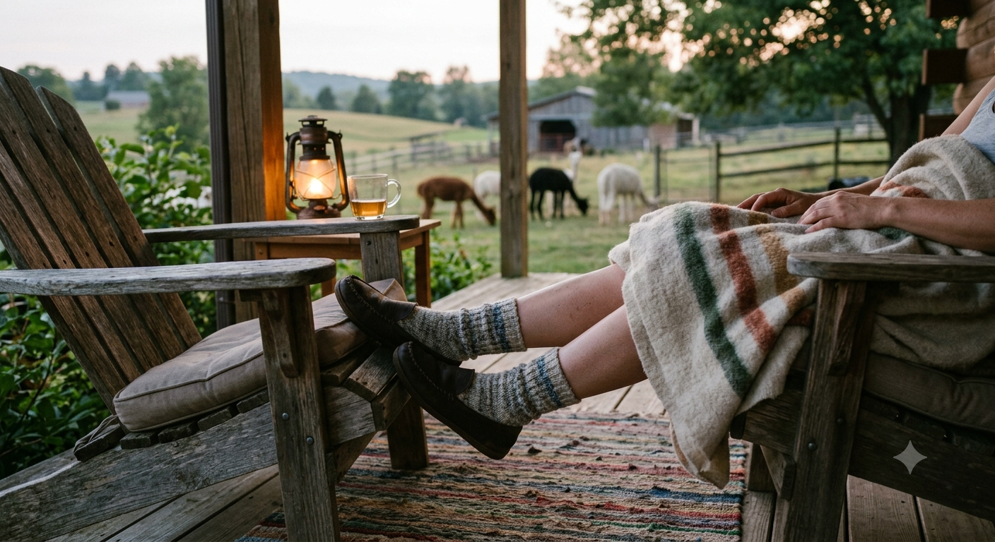 Cool Nights, Warm Feet: Alpaca Socks for Summer Comfort