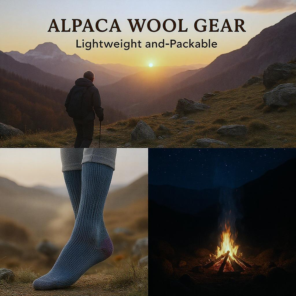 Trail-Ready Comfort: Alpaca Gear for Hikers & Campers